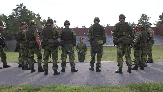 Nach der russischen Invasion auf die Ukraine sind die Anmeldungen bei der schwedischen Freiwilligen-Armee Heimwehr sprunghaft gestiegen. 