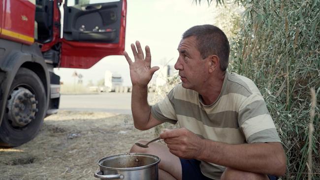 Ein LKW-Fahrer aus der Ukraine wartet im rumänischen Constanta seit fünf Tagen darauf, dass er sein Getreide entladen kann