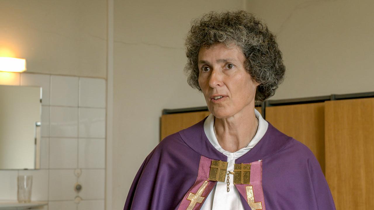 © ORF/Clever Contents Filmproduktion Ingrid Mohr (Pastoralassistentin im Dekanat Schwechat).