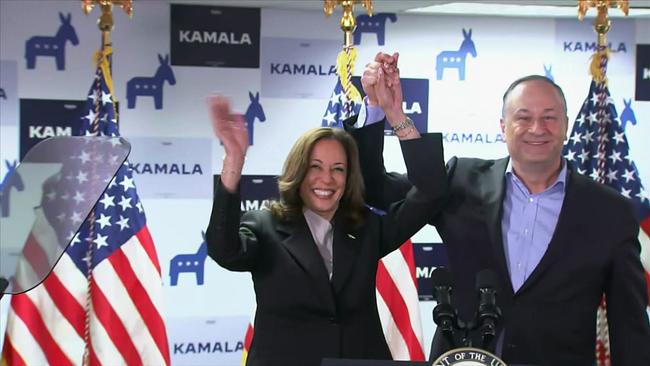 Kamala Harris und Ehemann Douglas Emhoff