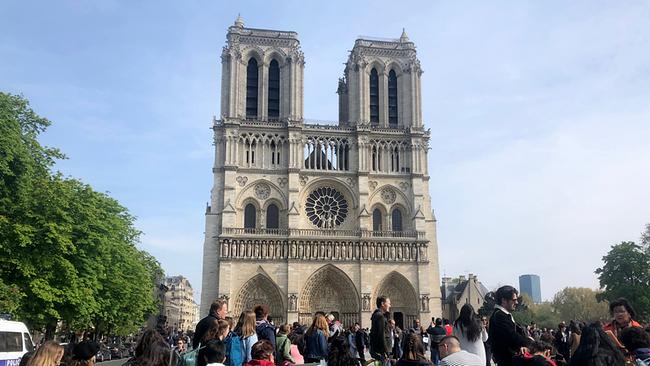 Die Kathedrale Notre Dame in Paris