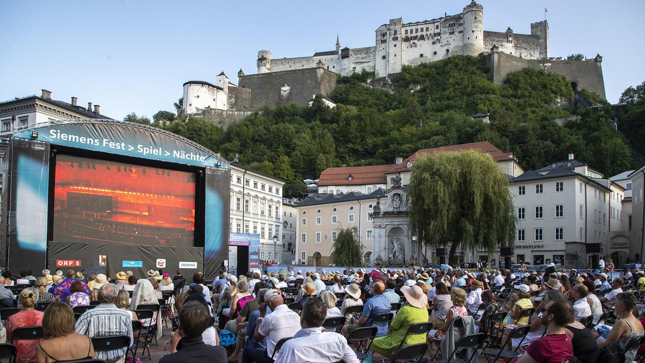 "Österreich-Bild aus dem Landesstudio Salzburg: Das Klassik Open Air - Festspielnächte in Salzburg"