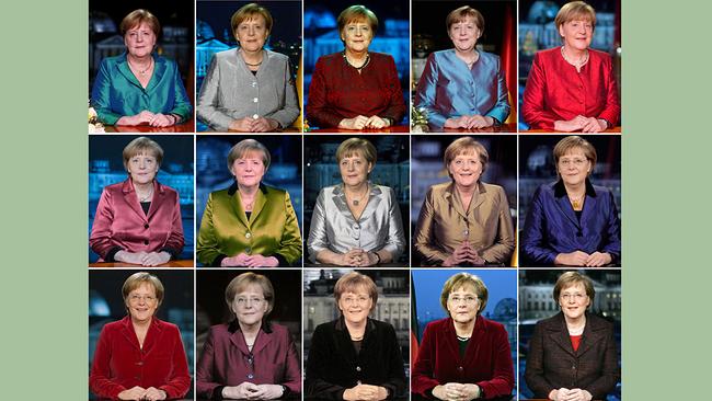 15 Bilder Angela Merkels Neujahrsansprache