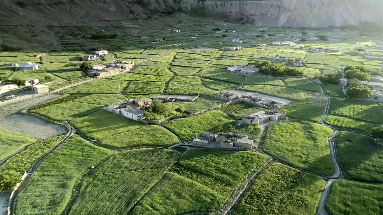 Shimshal ein kleines Dorf in Pakistan.
