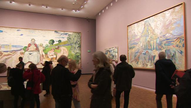Munch Museum Ausstellungsaal