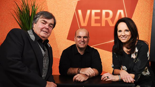 "Vera" am 10.12.2021: Vera Russwurm mit Vater Herwig Pecoraro und Sohn Mario Pecoraro