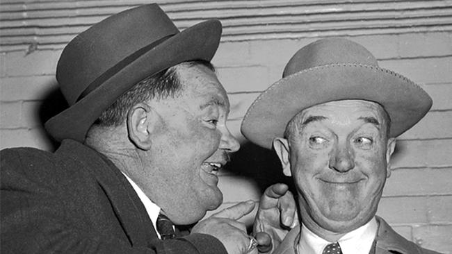 Oliver Hardy und Stan Laurel