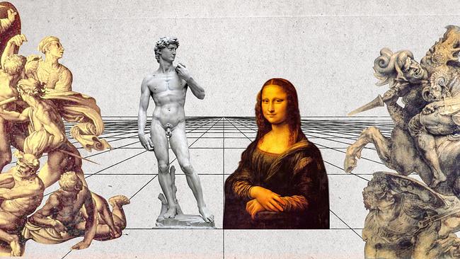 © ORF/3B Produktion/Wende Varga Der David von Michelangelo und die Mona Lisa von Leonardo