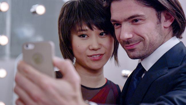 © ORF/BFMI/Olivier Spiro Yuja Wang (Pianistin) und Gauthier Capuçon (Cellist)