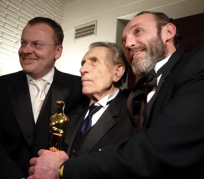 "Oscarnacht 2008": Stefan Ruzowitzky, Adolf Burger, Karl Markovics