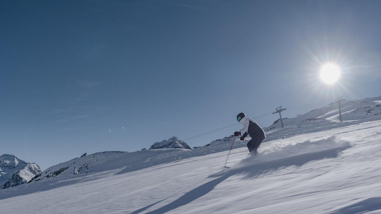 Harry Prünster - Skifahren am Stubaier Gletscher