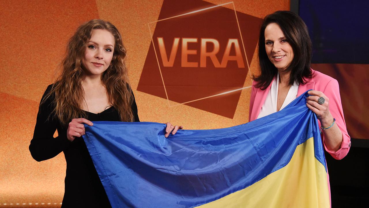 "Vera" am 22.4.2022: Olena Shoptenko, Vera Russwurm