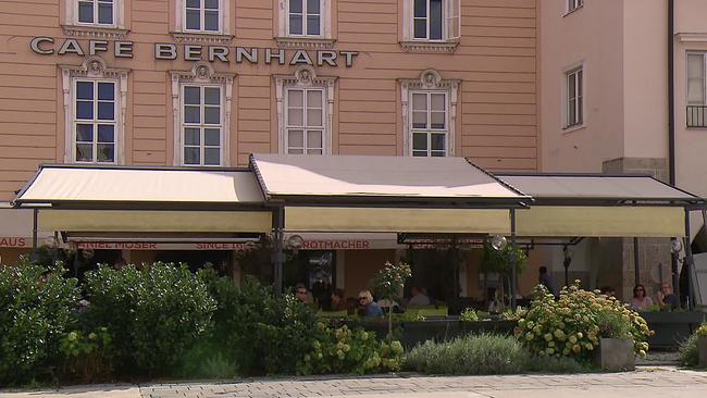 Das Cafe Bernhart in Wiener Neustadt