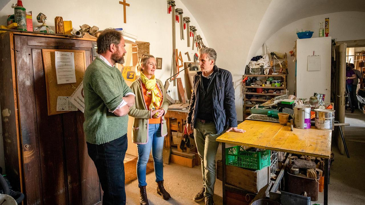 "Herrschaftszeiten! - Johann-Philipps Schlossbesuche": Johann-Philipp Spiegelfeld, Ursula Waldburg-Zeil, Johannes Waldburg-Zeil in Schloss Rohrau