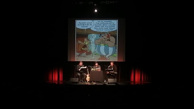 Lesung  "Asterix und es kupfane Reindl"