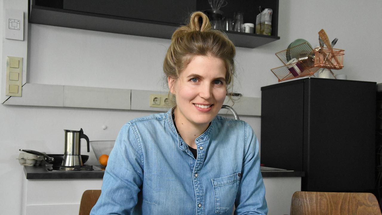 Daniela Leitner, Designerin und Art Direktorin in ihrem Wiener Atelier