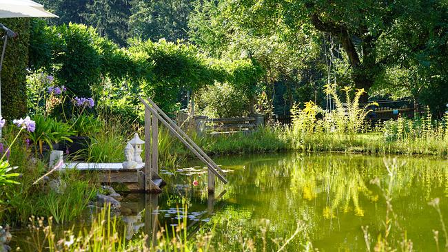 Ein Naturgarten auf 3000 Quadratmetern - so präsentiert sich das grüne Paradies von Monika und Manfred Höck im Tiroler Schwoich