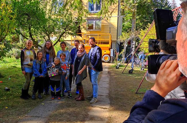 Setbesuch bei "Fullhouse"