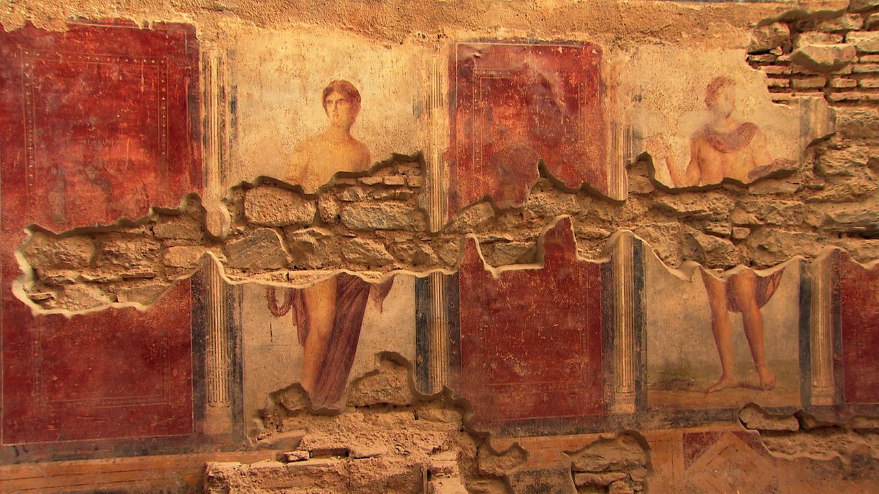 "Ephesos - Eine antike Weltstadt": Wandmalereien in einem römischen Wohngebäude