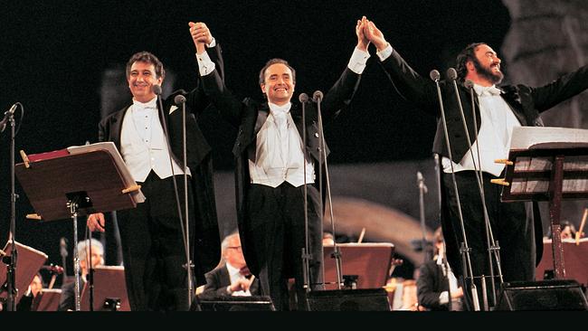 Die Drei Tenöre: Placido Domingo, José Carreras, Luciano Pavarotti