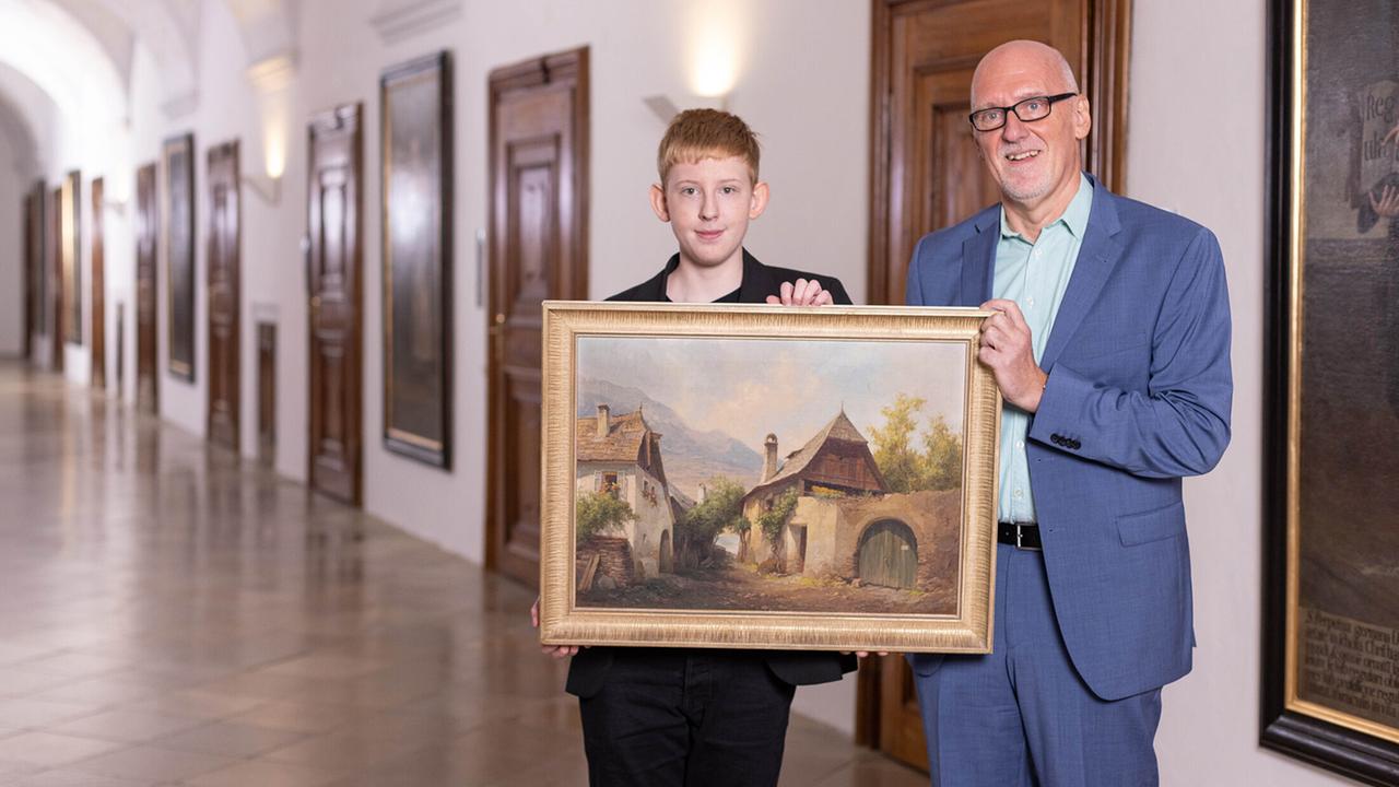 "Kunst und Krempel" am 27.12.2022: Ein über Generationen geschätztes Gemälde aus Arnsdorf in der Wachau – aber wo ist das Motiv genau zu finden?