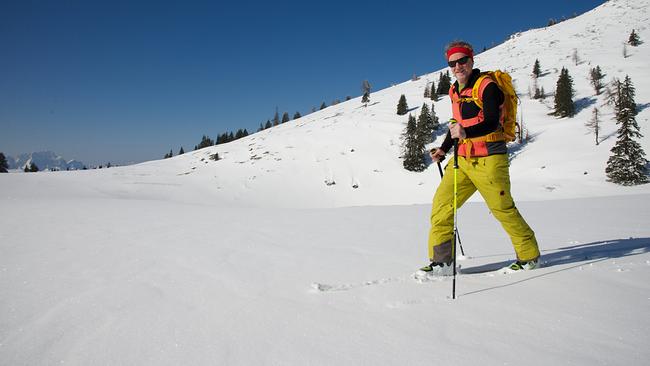 Der Glasbläsermeister Alois Hechl sucht Ausgleich im Schnee: Skitour in den Villacher Alpen