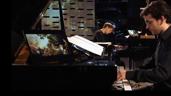 Pianist Fabian Müller und Lorenzo Soulés