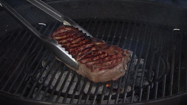 Steak am Griller