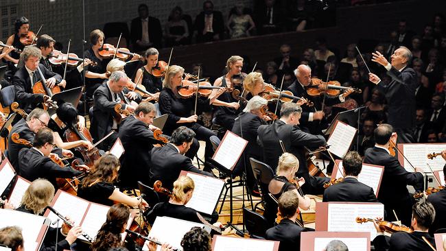 Das Lucerne Festival Orchestra unter der Leitung von Claudio Abbado