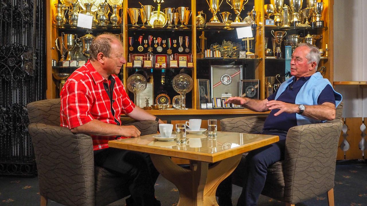 Harry Prünster und Skilegende Karl Schranz