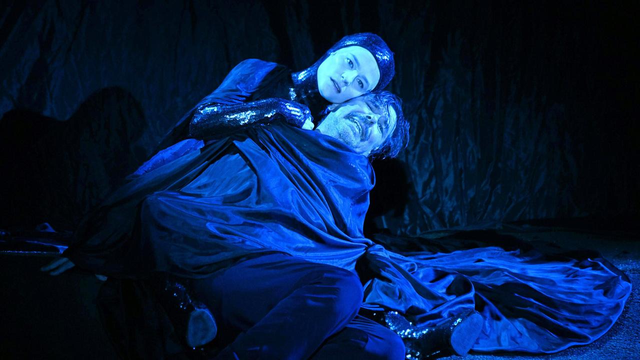© ORF/Salzburger Festspiele "JedermannJedefrau - Folge 4": Valerie Pachner, Michael Maertens, Jedermann 2023