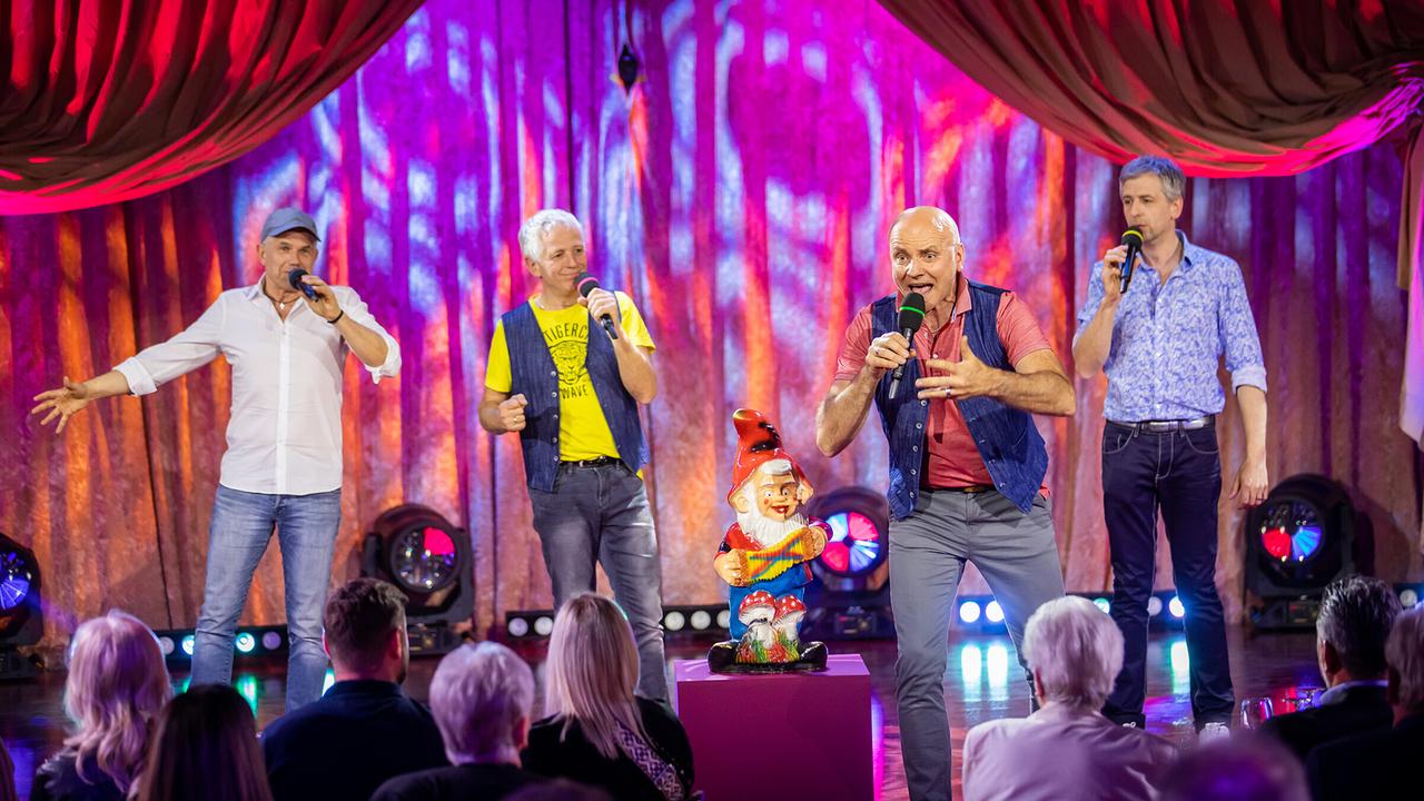 "Narrisch guater Sommer (2)": Die Vierkanter - "Der Förderzirkus": Martin Pfeiffer, Leo Röcklinger, Stefan Rußmayr, Alois Röcklinger