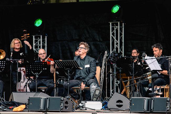 © ORF/Ramona Waldner Zum ersten Mal gemeinsam auf der Bühne, Tobias Moretti und Franui