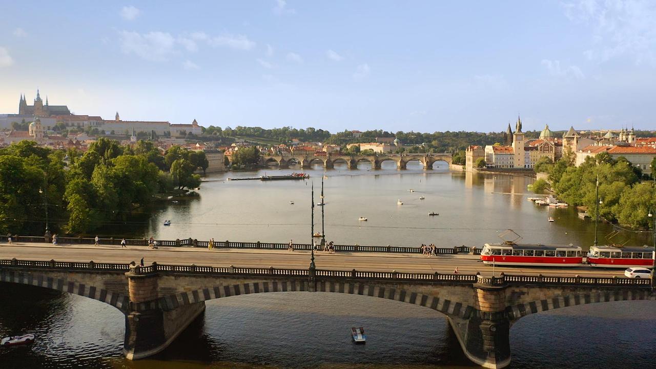 Stadtansicht von Prag 