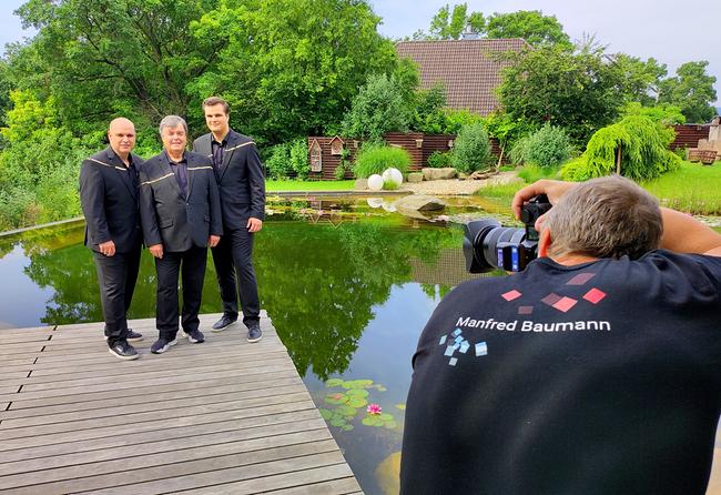 © ORF / GÜNTHER LÖFFELMANN Coverfotoshooting bei den Pecoraros
