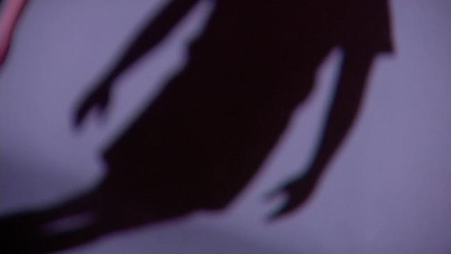 Schatten einer Person