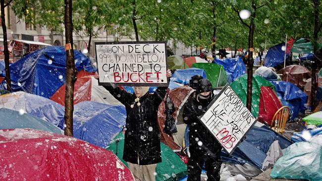 Occupy Wall Street, New York, USA, 2011