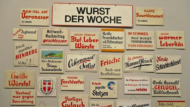 Ausstellungs  "Fleisch" Wien Museum