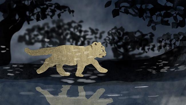 © Astrid Rothaug Animationsfilmstill Leopard ohne Flecken