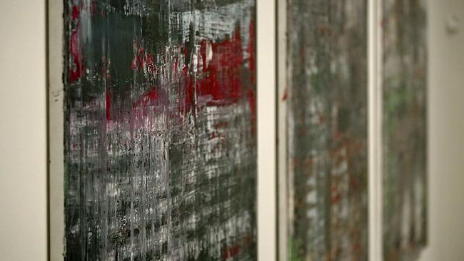 © ORF Abstraktes Werk von Gerhard Richter