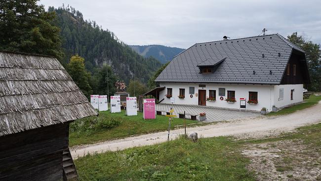© APA/VEREIN-DRUŠTVO PERŠMAN/JAKOB HOLZER Blick auf den Peršmanhof in Bad Eisenkappel in Kärnten