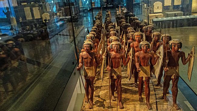 © APA/AFP/Khaled DESOUKI Grand Egyptian Museum innen