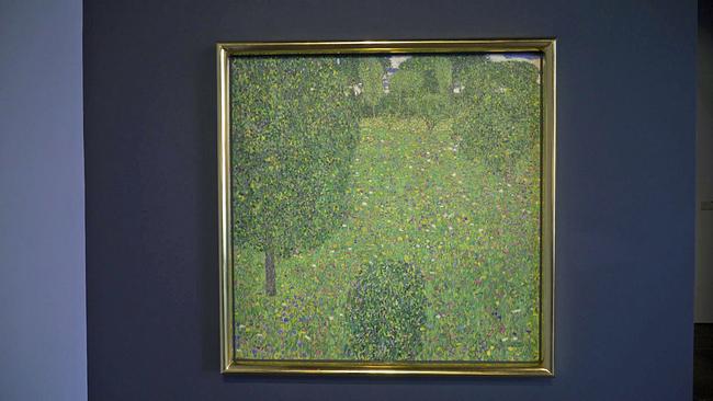 Klimt Bild  „Blumenwiese“