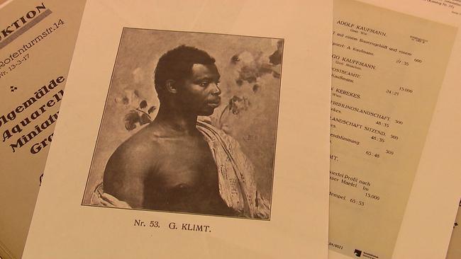 Historische Belege zu Ölgemälde eines ghanaischen Prinzen von Gustav Klimt