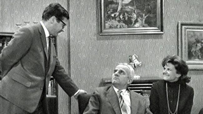 TV-Still. Familie Leitner