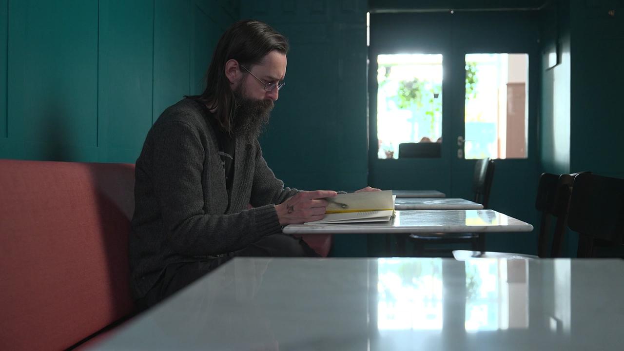 © ORF Clemens J. Setz mit seinem Buch