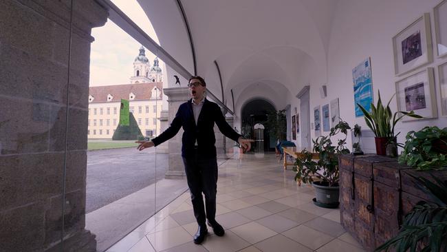 Alois Mühlbacher-Einsingen im Stift St. Florian 