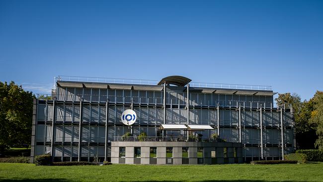 © APA/AFP/Fabrice COFFRINI Hauptsitz EBU in Genf