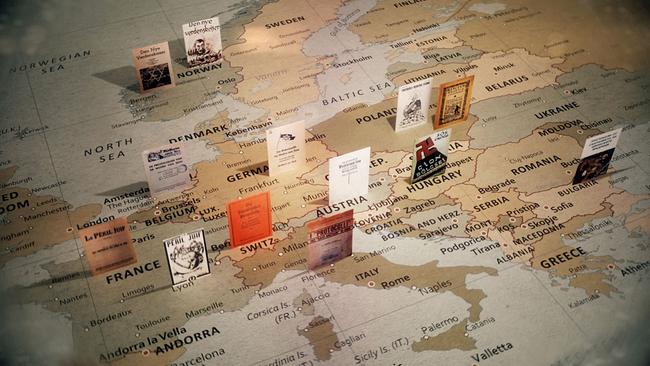 Grafikanimation Karte: weltweite Verbreitung der „Protokolle der Weisen von Zion“