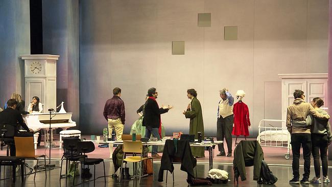 Probenarbeiten zu "Die Zauberflöte" Mozartwoche 2026